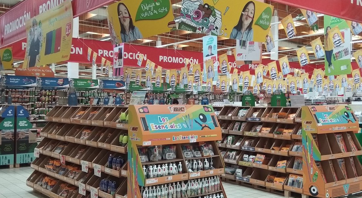 no puedo explicar la ilusión que me hace entrar en un supermercado y ponerme a mirar todo esto