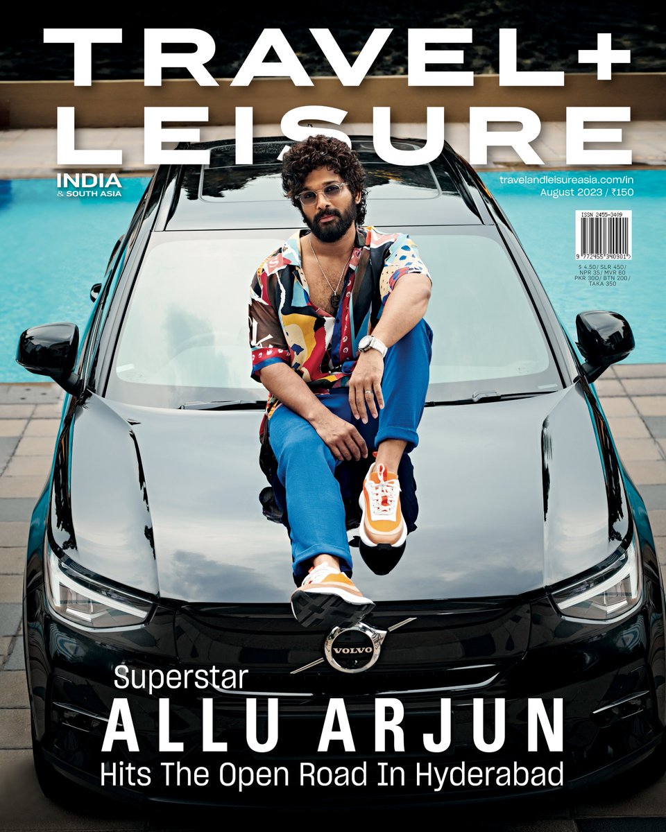 Catch superstar Allu Arjun (@alluarjunonline) on our  latest cover as he hits the open road in Hyderabad in the Volvo XC40 Recharge (@volvocarsin)

#XC40Recharge #futureiselectric #AlluArjun #coverdrop #alluarjunonline #alluarjuninsta #alluarjunfan #alluarjunarmy