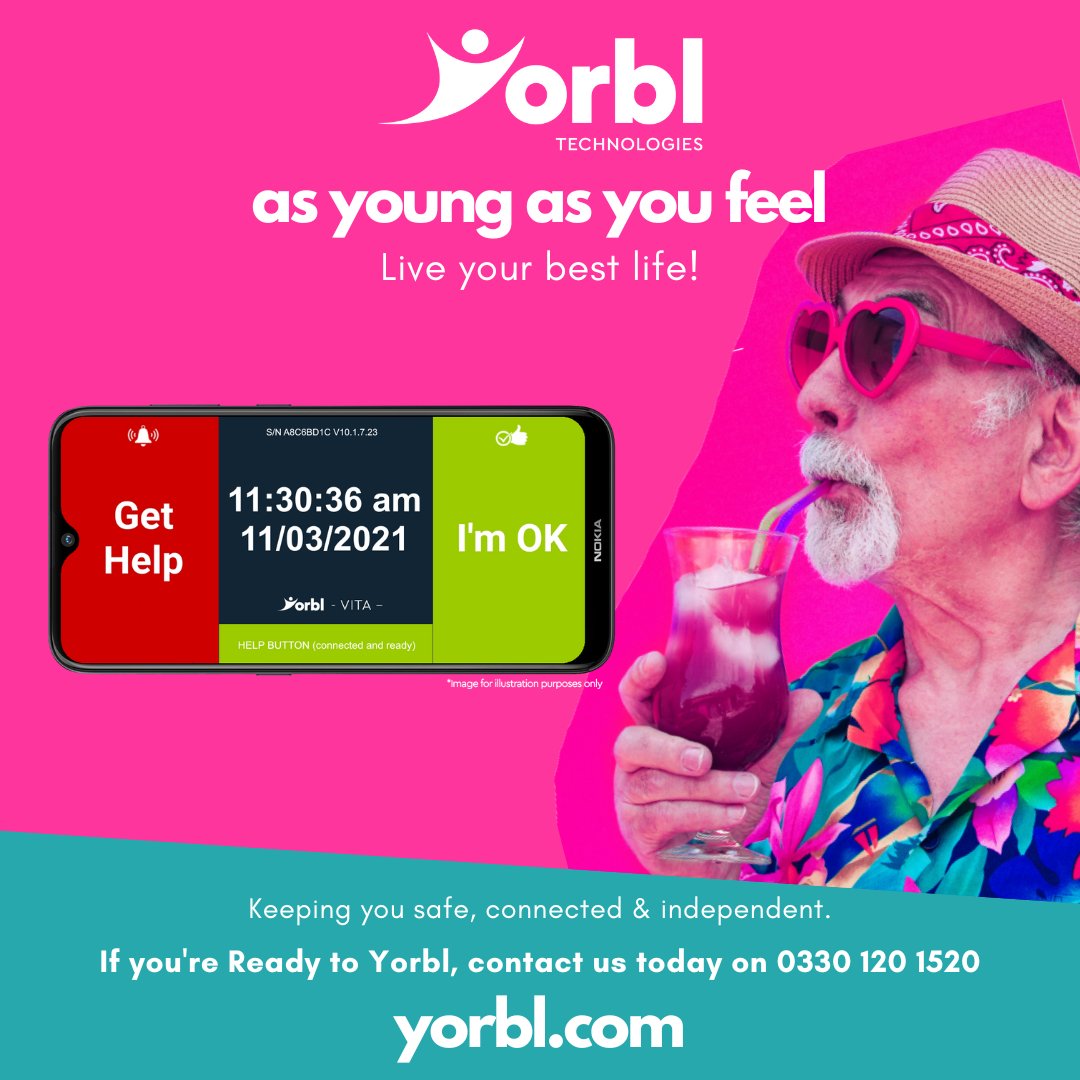 Amparo_tech's tweet photo. Independence is of great importance throughout our lives, and old age is no different.
Maintain your independence as you enjoy senior life!
Learn more about Yorbl Vita here: https://t.co/06c1nw7LaW
#Yorbl #Independence #SeniorLiving #TechnologyEnabledLiving https://t.co/ZfgV2qJZyi