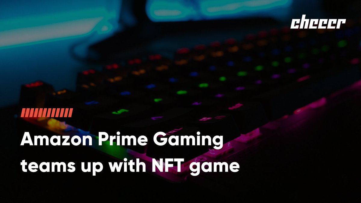 cheeer_official's tweet photo. Amazon Prime Gaming &amp; Mojo Melee join forces! Prime subscribers get an exclusive package: a free #NFT of Gwyn Rockhopper, the game's champ, and in-game currency.🎮

🔗https://t.co/wD6b34e62J 

@amazon #gaming #blockchain https://t.co/qEhfgHWLpV