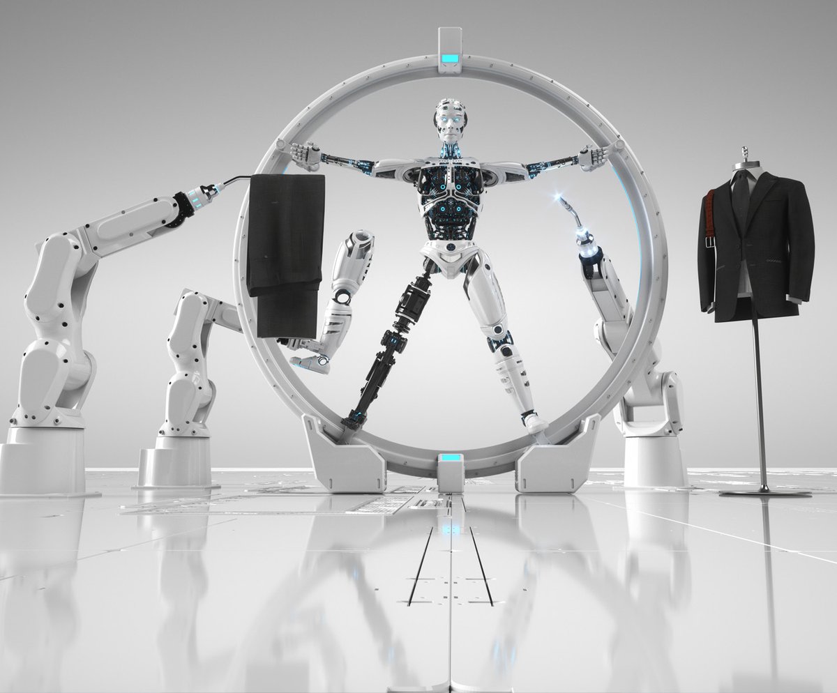 sinelab's tweet photo. New Illusration work for GulfShore Business Magazine in Florida. 'Rise of the Machines'. The growth of AI and it's place in the changing employment landscape. 

@lightwave3d #otoy #octanerender https://t.co/MxTHLYKHOi