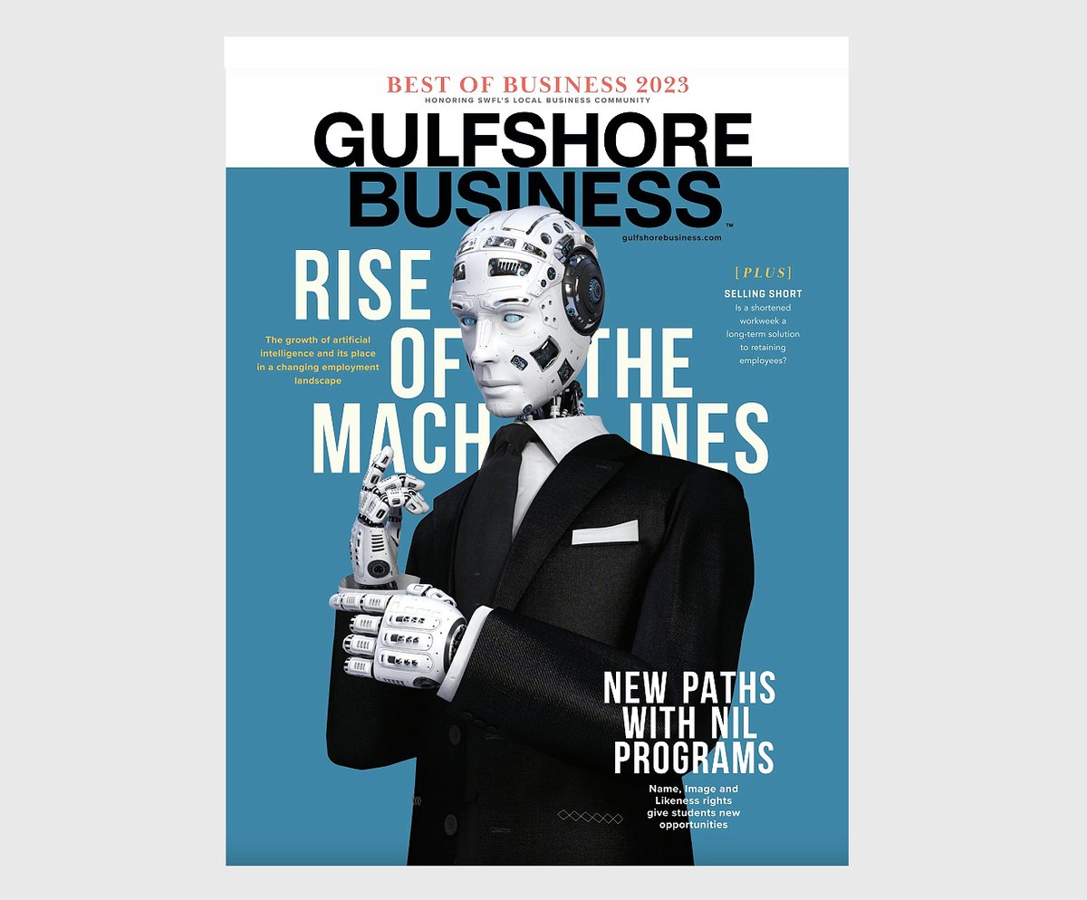 sinelab's tweet photo. New Illusration work for GulfShore Business Magazine in Florida. 'Rise of the Machines'. The growth of AI and it's place in the changing employment landscape. 

@lightwave3d #otoy #octanerender https://t.co/MxTHLYKHOi