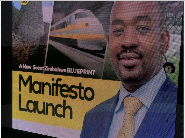 ZBCNewsonline's tweet photo. Citizens Coalition for Change blueprint anchored on five pillars

WITH just two weeks left before the nation goes to the polls, the Citizens Coalition for Change launched its manifesto in Bulawayo this Tuesday anchored on five pillars which the opposition party claims will see... https://t.co/iM41B0eFHF