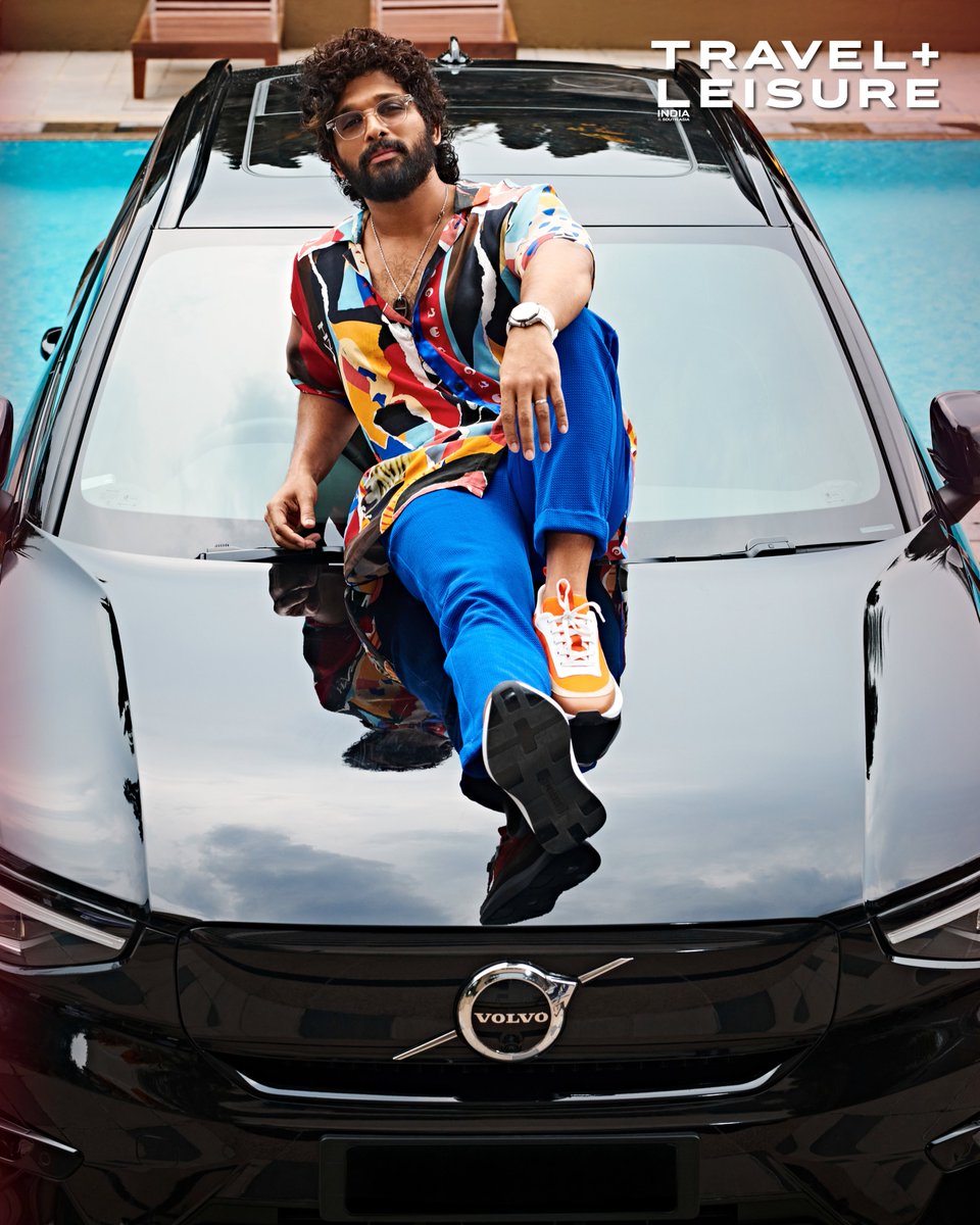 TNLIndia's tweet photo. There's a lot to love about @alluarjun . But what we love the most about our latest cover star is humility. 
Grab our latest issue for his interview!

@volvocarsin #XC40Recharge #futureiselectric #tlindia https://t.co/p0IN64ERgk
