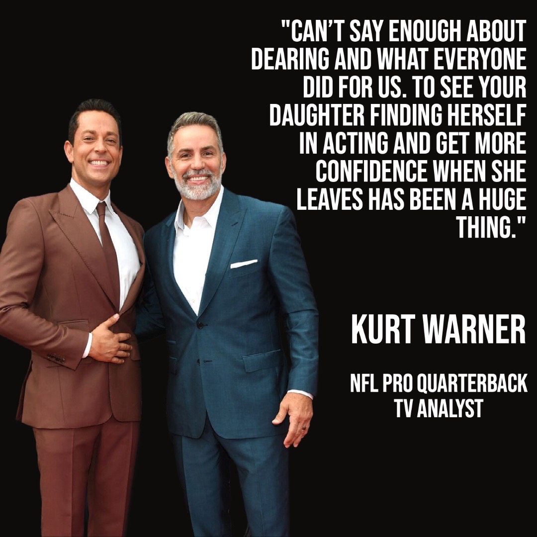 Aw shucks, Kurt Warner. We love you too. 

#ProfessionalDevelopment #ActingIsForEveryone