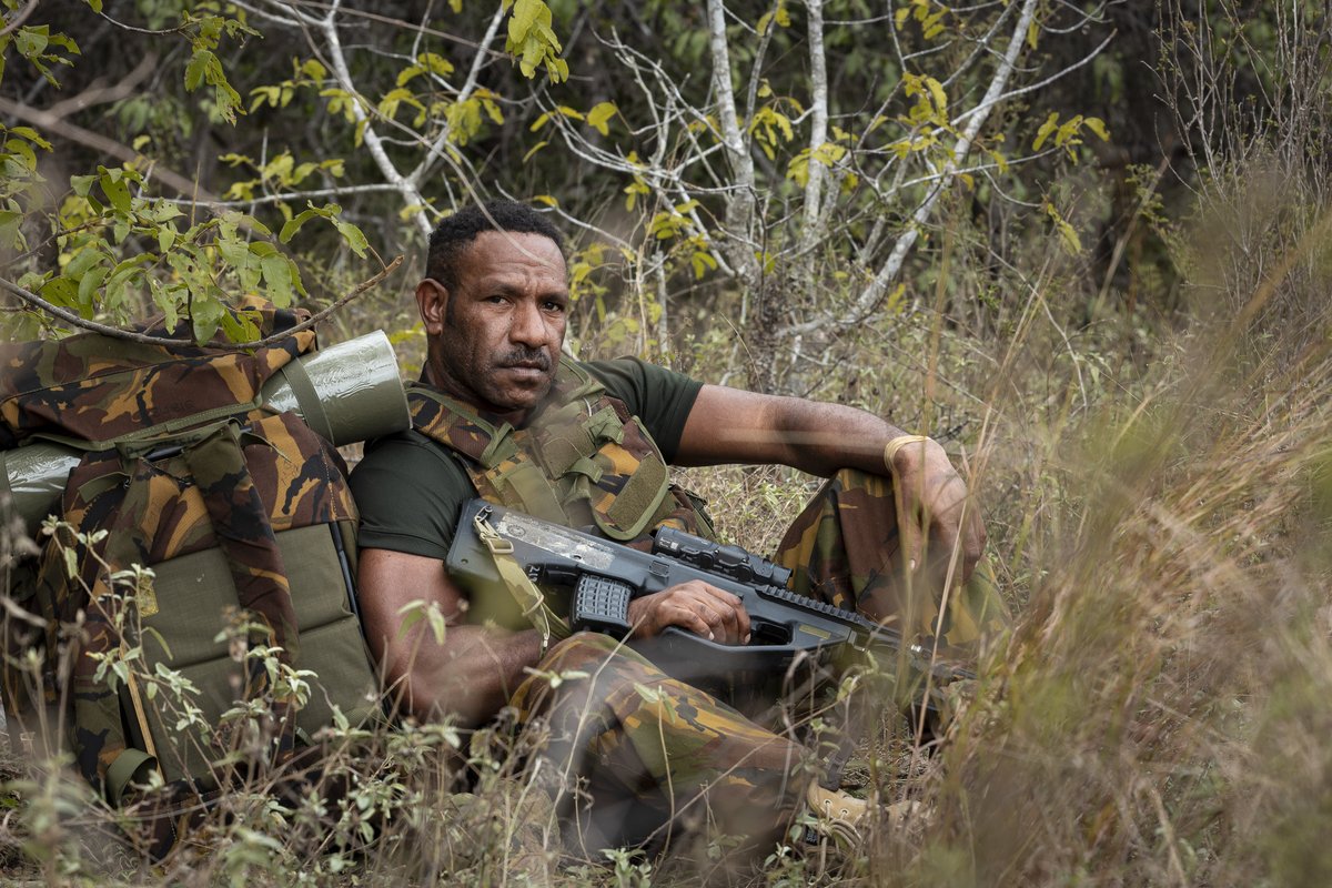 This year is the first time the Papua New Guinea Defence Force integrated with #YourADF during <a href="/TalismanSabre/">Talisman Sabre</a>. PNGDF members embedded with #AusArmy soldiers, leveraging each other’s military experiences to produce a lethal combination.

Read the story: bit.ly/47jLlqh