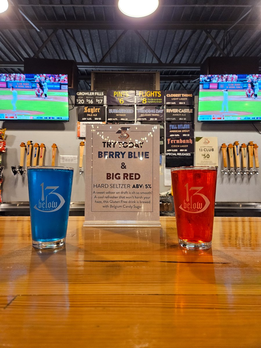 For a limited time we have Berry Blue and Big Red Seltzer flavors available.
Berry Blue is a blast of raspberry, blackberry, and grape flavors in one and Big Red is spicy fiery cinnamon fun!