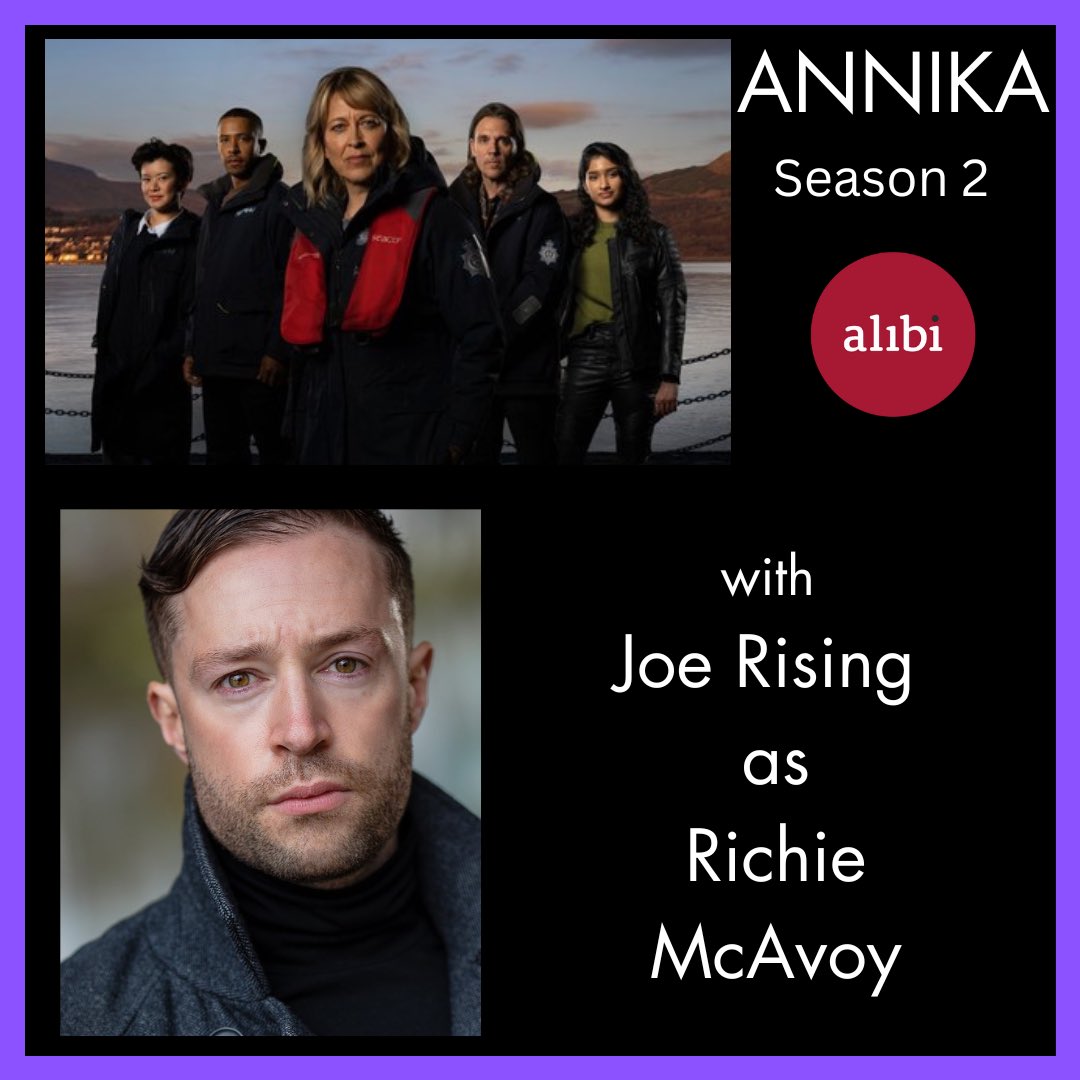 leemorgan_mgnt's tweet photo. A busy year for @mrjoerising Catch him tonight on @alibi_channel at 9pm in ANNIKA Season 2 https://t.co/UncjSM2Tb2