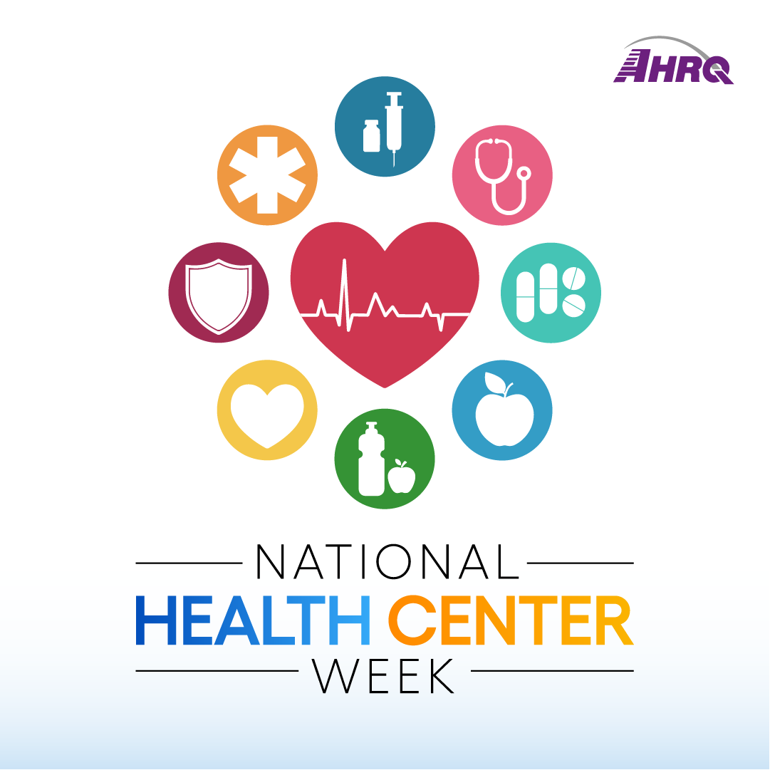 #AHRQ honors health centers and staff providing quality, affordable healthcare in communities across the nation. This #NationalHealthCenterWeek, schedule your check-ups and stay healthy.