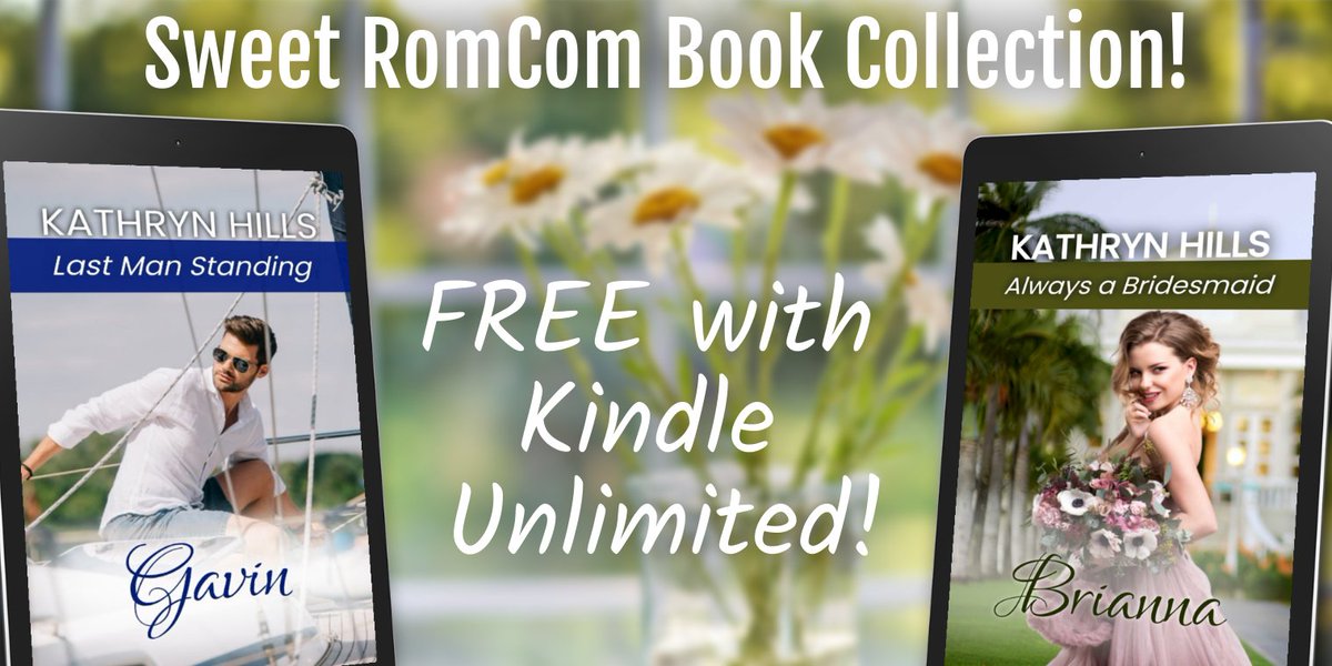 Sweet RomComs FREE in Kindle Unlimited! These two from me are also great summer BEACH READS!
#sweetromance #RomCom #KindleUnlimited
@AmazonKindle #beachreads #summerreading #romancegems #getitnow #BooksWorthReading books.bookfunnel.com/romcomlovers/3…