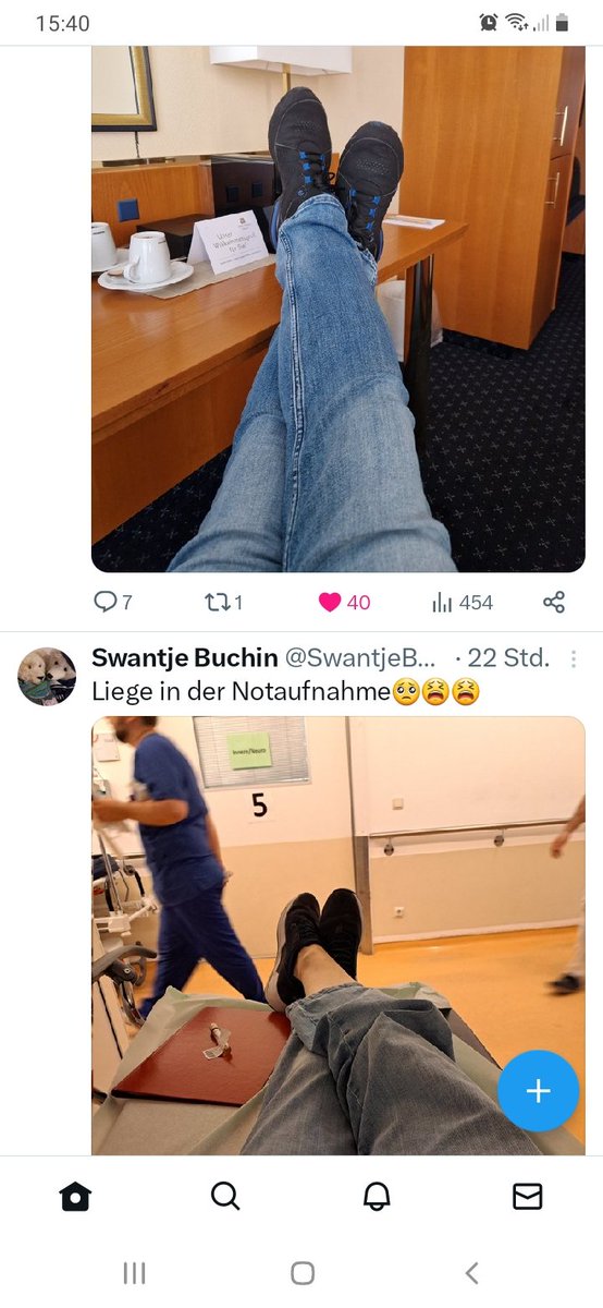 Heute muss Tag des "Füße-hoch- legen" sein.  Warum hat mir das niemand gesagt. Ich arbeite wie ne' Bekloppte 🙈🙈🙈 <a href="/SwantjeBuchin/">Swantje Buchin</a> 
@nichtalleskaese