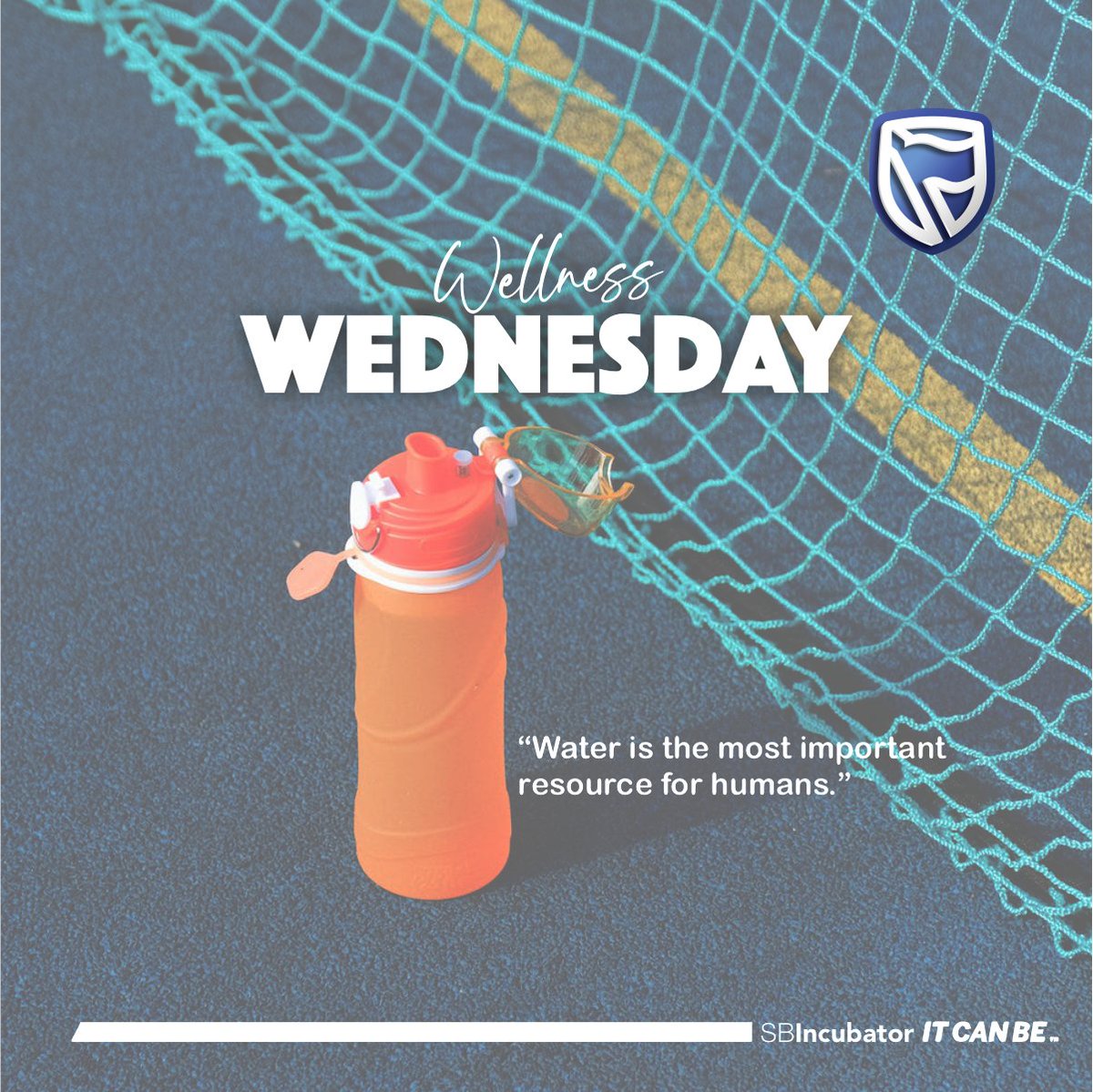 “Water is the most important resource for humans.”Always stay hydrated the body needs water 24/7. #wellnesswednesday #SBIncubatorgh #water