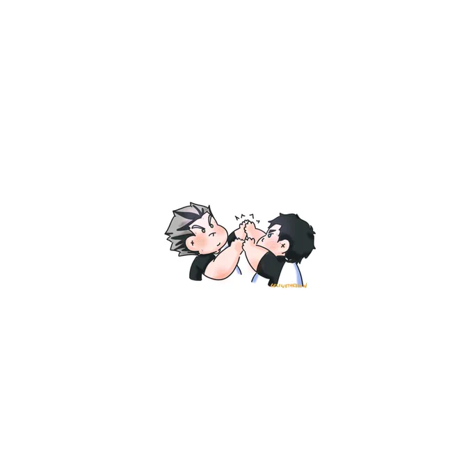 Teamwork makes the dream work #haikyuu #akaashi #bokuto