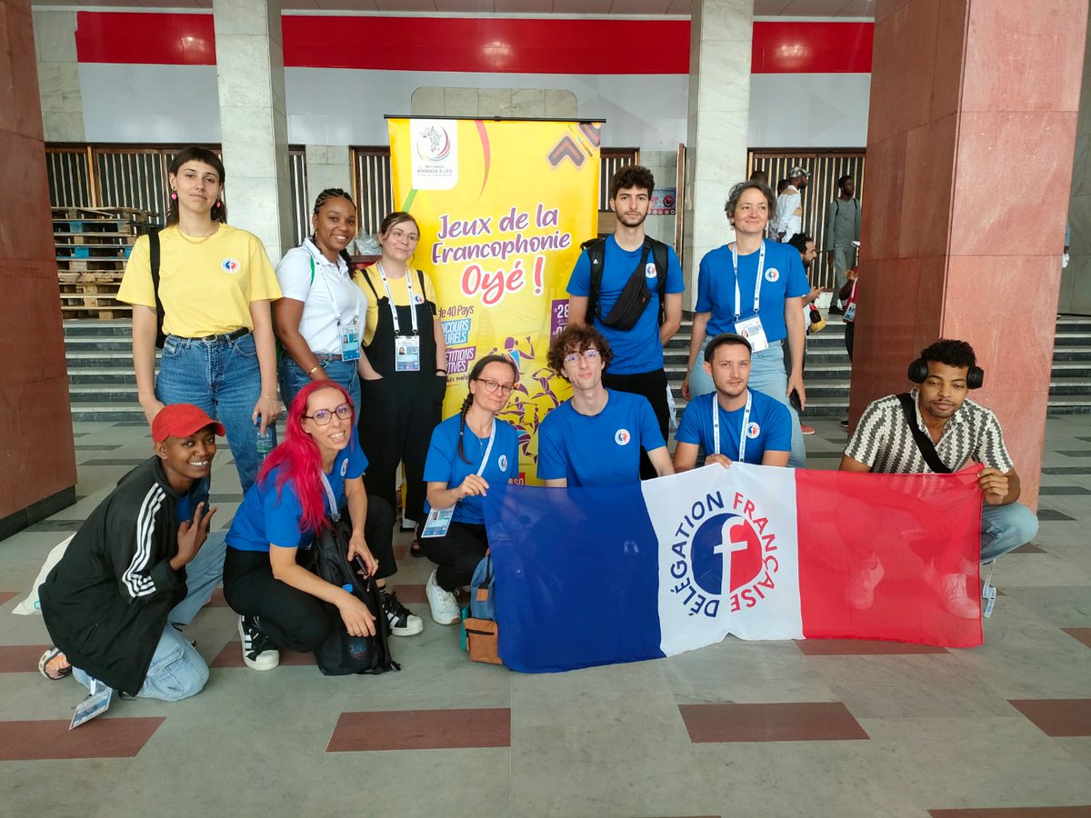 DelegationF's tweet photo. 🎬 Clap de fin sur @kinshasa2023  pour la délégation 🇨🇵

 👏 à nos champions, artistes, arbitres, photographes et équipe.

Merci Kinshasa 🇨🇩

RDV dans 4️⃣ ans pour les prochains Jeux ! 

©️ Samy Ntumba Shambuyi
©️ Arsène Mpiana
©️ Landry Ndungi https://t.co/xKsy2EwLnd