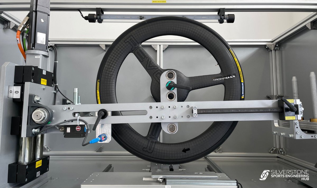 The SSEH rolling resistance rig allows you to measure and compare the rolling resistance of different tyres, tyre set ups and tyre pressures and more across a range of wheel speeds and loads.