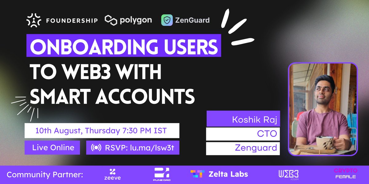 User onboarding is one of the necessary yet a huge puzzles to solve for the Web 3 community.

This will set the stage for the mass adoption of Web3 &amp; crypto-related applications.

If it takes 12 or 24 random words for a user to login into an app, it is unsustainable for a broader