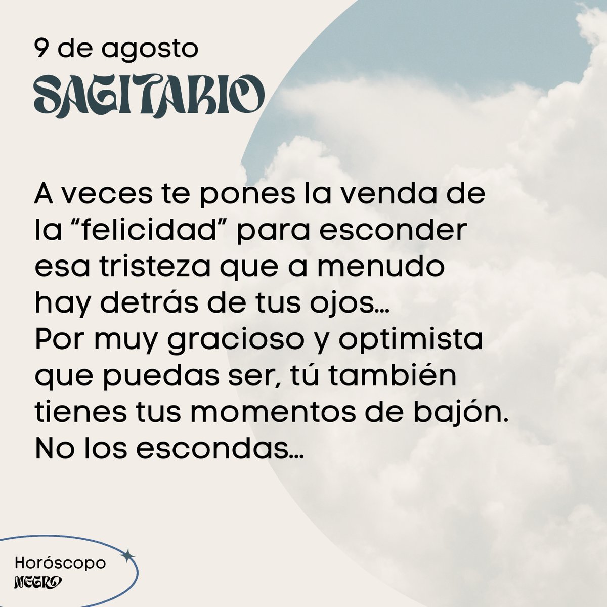 ✨♐✨ #sagitario #horoscoponegro