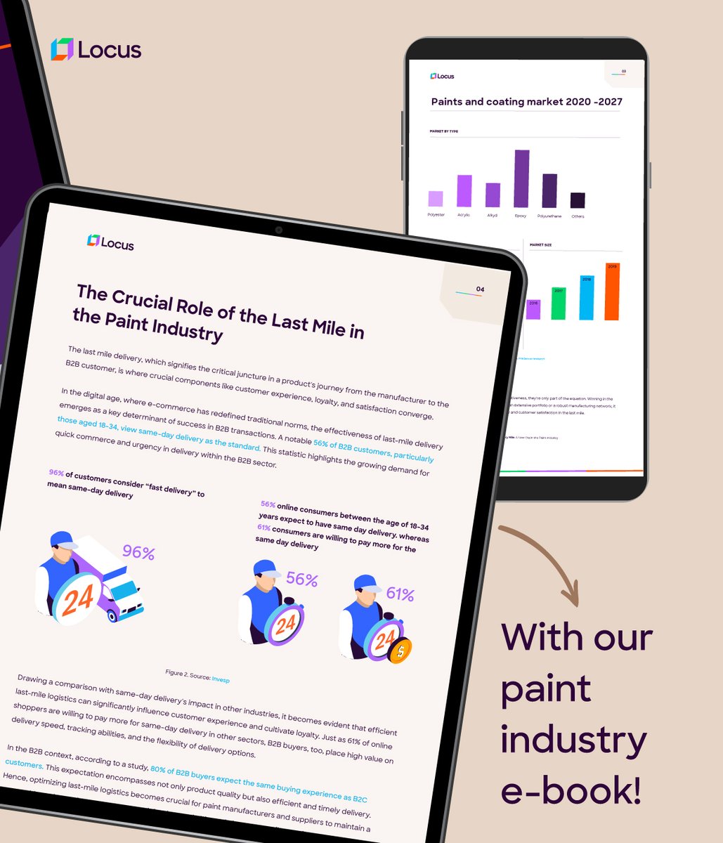 Behind the hues and shades of the paint industry lies a complex logistical canvas.

Check out our latest e-book, where we dissect these complexities and chart a course toward operational excellence!

🔖Read: locu.sh/3qwPneh