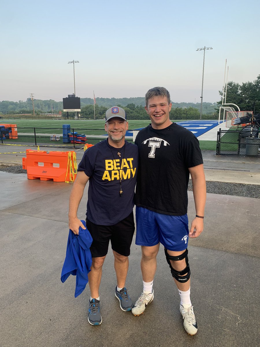 Congrats <a href="/BraedenHelmkamp/">Braeden Helmkamp</a> on his commitment to Army West Point.   Go Army Beat Navy. ..Go Navy Beat Army.  We are now a program divided 😂😂but couldn't be happier to have two academy guys in our program. <a href="/MarcGiorgi1/">Marc Giorgi</a> is proud too don't let the shirt fool you.   <a href="/MikeViti/">Mike Viti</a> 
#MTC