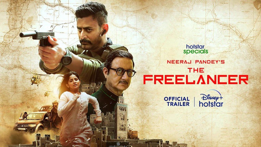 FridayCinemaOrg's tweet image. Disney+ Hotstar brings forth another action packed title from the makers of Special Ops! #TheFreelancer is the perfect action packed series to binge watch! 

tyny.to/s63b30

#TheFreelancerOnHotstar
@FridayStorytel1 @neerajpofficial @DhuliaBhav @ShitalBhatiaFFW