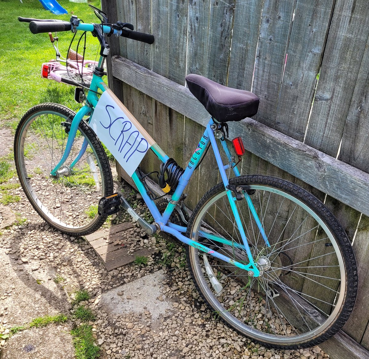Please dont scrap old bikes....most can be restored,repaired and rehomed.
These bikes mean the world to the kids that receive them....thank you ❤️ 

#freebikes4kids #community #cycling #bmx #mtb #charity
#giving #KindnessMatters 
#MentalHealthMatters 
#newport #recycle
#free