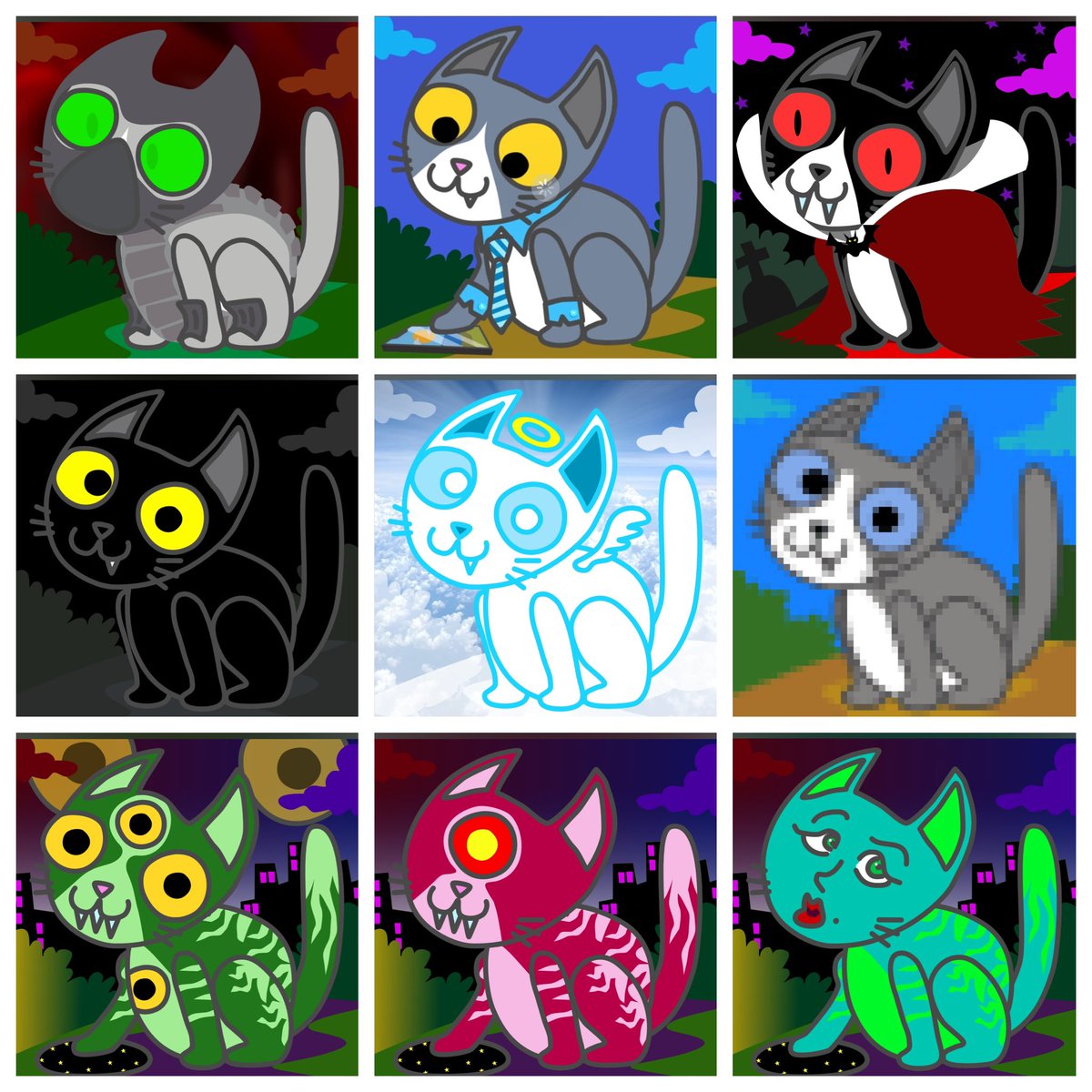 kobaltronics's tweet photo. Hey #nftcollectors #NFTCommunity
Do you know my #NFTCollection #KitDoods #NFT ?
Check it out here:
https://t.co/5z8M8INyDZ
Please FAV & RT https://t.co/kE80wnIZUV