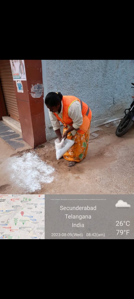 EsYamuna's tweet photo. @smsalahuddin @GHMCOnline @CommissionrGHMC Sir/Madam complaint cleared sorry for the inconvenience regratted tnq.. https://t.co/4Uoqilz163
