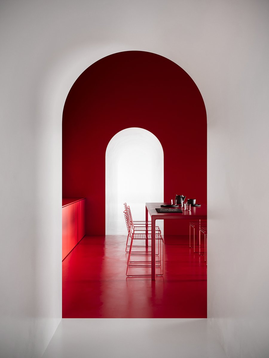 RevyakinDmitri's tweet photo. Sophistication meets vibrancy! The new interior design concept blends the timeless allure of white with the dynamic energy of red. More renders on https://t.co/TvWS4Mqk8i https://t.co/La4o4ItjyY