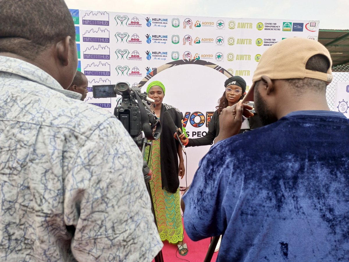 MairoUshafa's tweet photo. The executive director Mairo Women Foundation Ushafa, responding to the press at the World indigenous day celebration https://t.co/snrazKrnrS