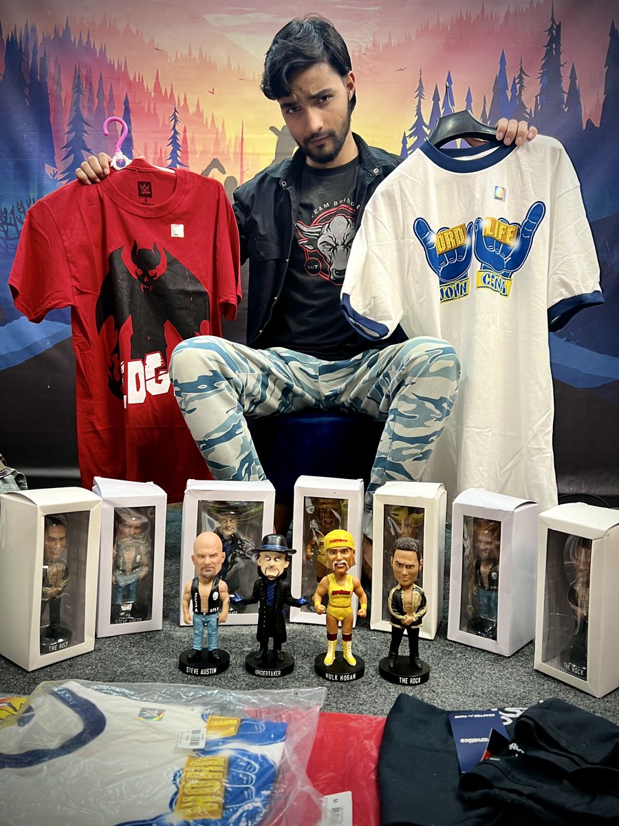 wrestle_chatter's tweet photo. Hello Chatters,
Aao maze lo🎉 ....
Announcing the names who are going to get WWE merchandise for participating in #MahaMITB ☝️
Chalo agar kisi ne participate nahi bhi kiya to comment kr dena ek bss 'What do you like about Wrestle Chatter'
kisi ek ko mai DM krke inme se merch de dunga😄
Jo log apne sath chalte hai apan unke sath chalta tha, chalta hai or chalta rhega 😎