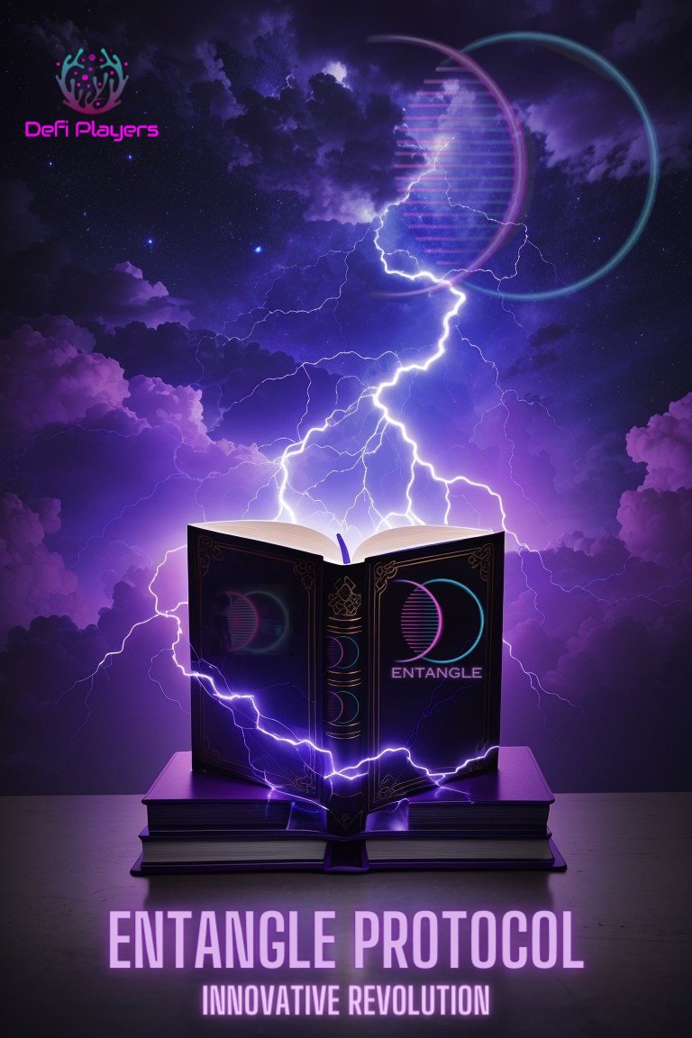 hameedkhan_122's tweet image. "Just finished creating this digital masterpiece! 📚⚡️ Excited to showcase the synergy between knowledge and innovation with the Entangle logo on the cover. #EntangleProtocol #Innovation #DeFi #DeFiPlayers @Entanglefi