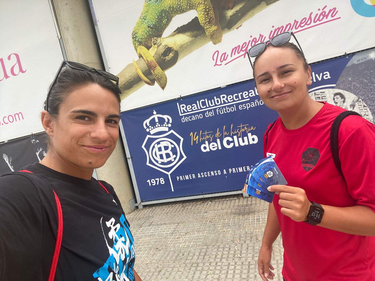 Vamos a por otra más! 😍⚽️
<a href="/recreoficial/">RC Recreativo de Huelva</a> 💙
#VamosJuntos 
#DecanoDeMiAlma 
<a href="/cintijudo/">Cinti Garcia</a>