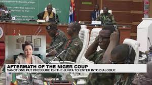 ASSN_Africa's tweet photo. In #Niger, reports that the #coup was triggered by rivalries and personal interests offer room for political manoeuvre and constructive dialogue. #ECOWAS must look beyond the use of force
#Sahel #ECOWASInNiger #CNSP #africanunion #Mali #BurkinaFaso
https://t.co/8mIRlpga8K https://t.co/tZYzBy7xz2