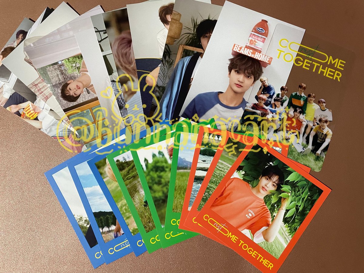 can include this just add ₱100 (₱600 for everything with the pcs)

🏷️ wts lfb ic interest check pc cravity ph serim allen jungmo woobin wonjin minhee hyeongjun taeyoung seongmin photocard set summer package come rest together