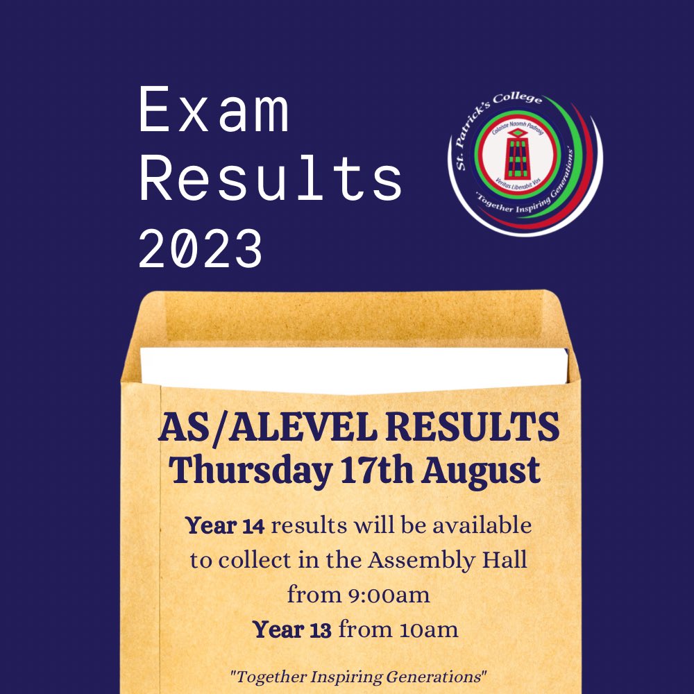 StPatsCollege's tweet photo. AS/A-Level results day🥳 

See post below 👇 https://t.co/4DppJAo34L
