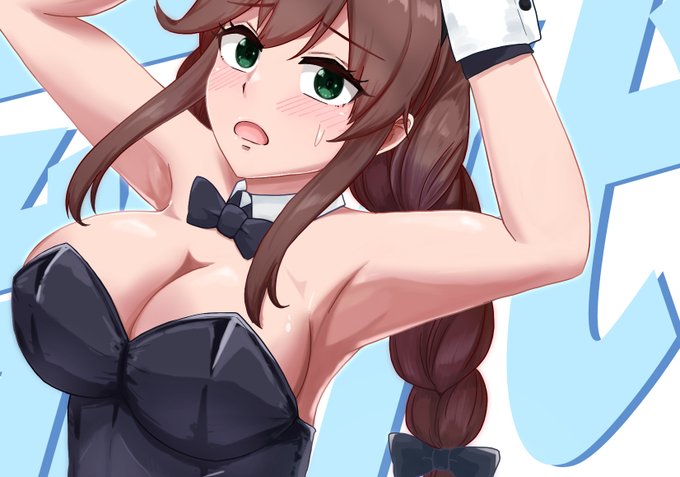 コミケ1日目 二パさん(@Graf_XSR900)主催の「コニシ艦隊バニーガール合同」に能代のイラストを寄稿させていただいてます!
一足お先に本を見させていただきましたが、とんでもなく豪華な本になっていますので、東オ-30bにて、是非お手に取ってください☺️ 