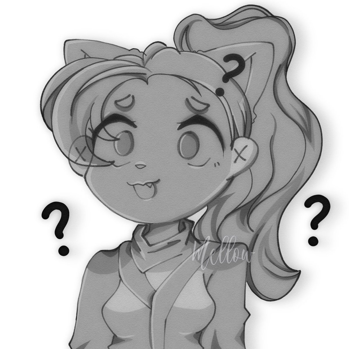 Mellowypie's tweet photo. Uncolored Version of Chibi Sage . https://t.co/n83KMAmy0l