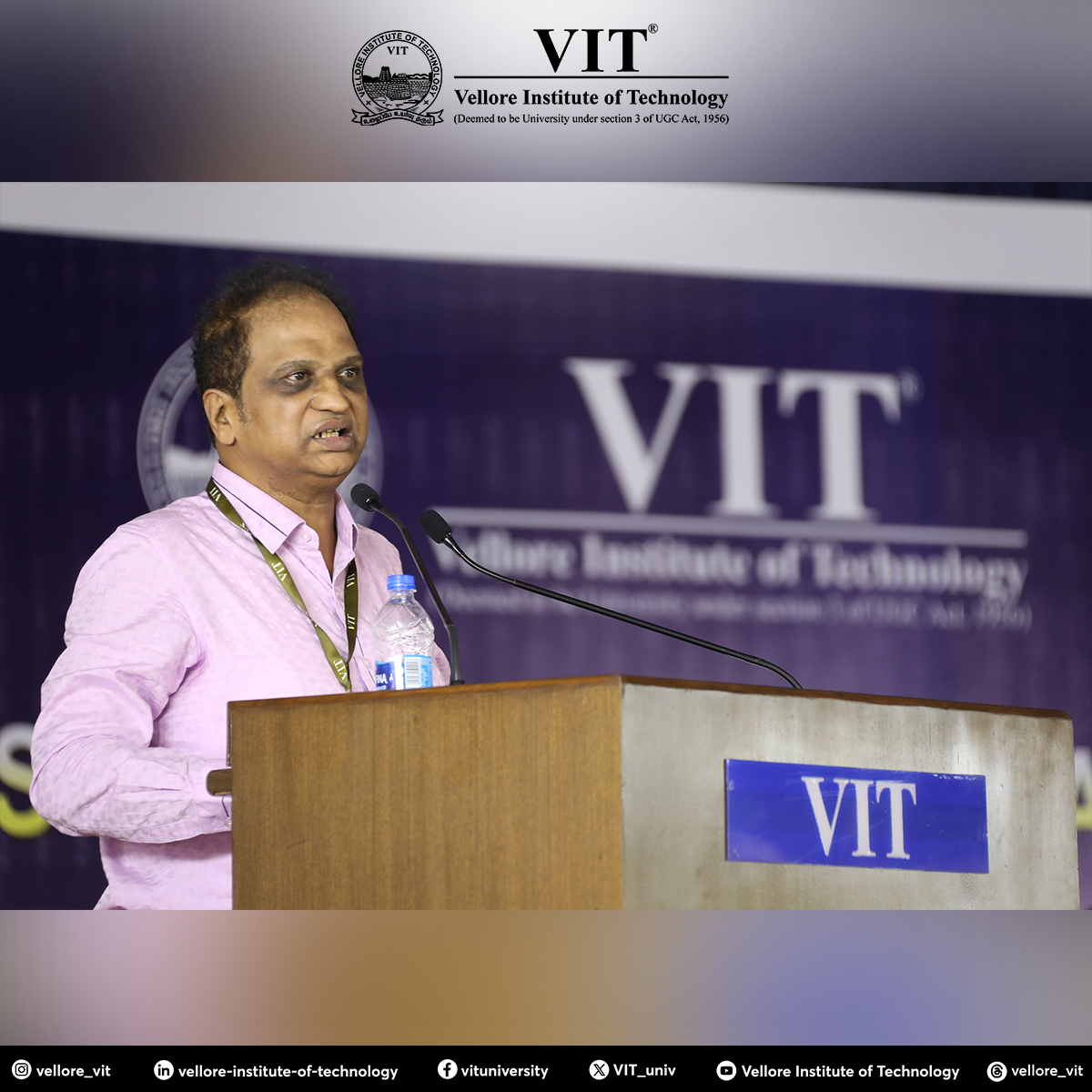 VIT_univ's tweet photo. The #induction ceremony of #BTech students from #CivilEngineering #ComputerScienceandEngineering #EEE #ElectronicsandInstrumentation #ChemicalEngineering took place with much fanfare with the #classof2027 getting a warm welcome from everyone.

#VIT #VITEEE #Freshers #Engineering https://t.co/rn3wgF9i91