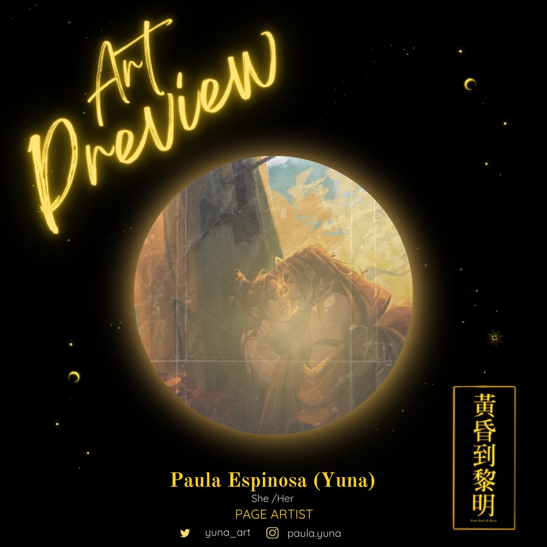 ✨ CONTRIBUTOR PREVIEW ✨

We loved working with the amazing creators that collaborated on From Dusk Till Dawn. 
Everybody is so talented 🥰

You will love this beautiful art from <a href="/Yuna_art/">paula.yuna</a>

Shop here: fengqingzine.bigcartel.com