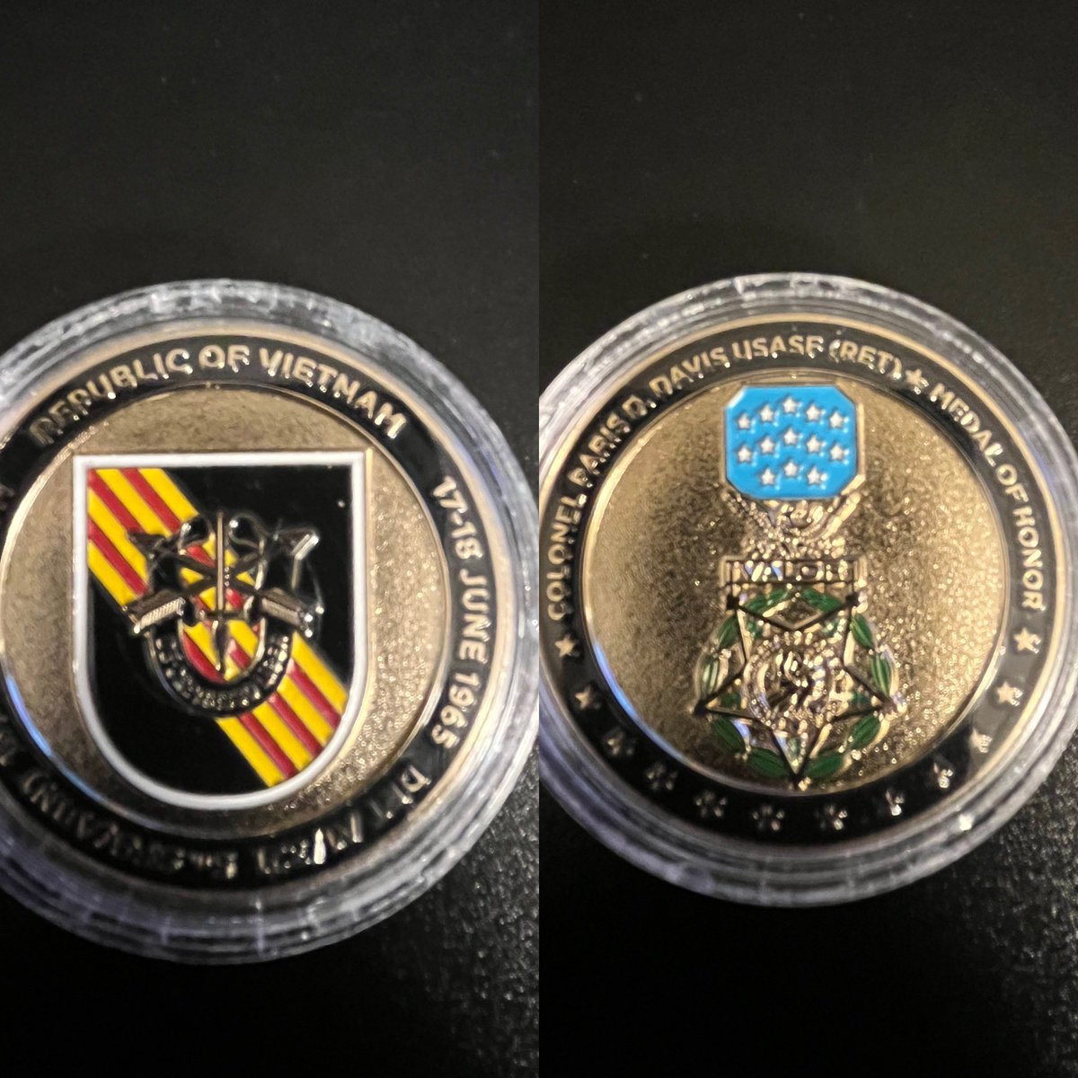 RobRobi00389452's tweet photo. #deepdive23 is over but there were many moments that were amazing. I was honored to receive this from a Gold Star family member that attended the event. This individual still supports veterans to ensure they are properly recognized for their service. https://t.co/6Nx0ZqBKiZ