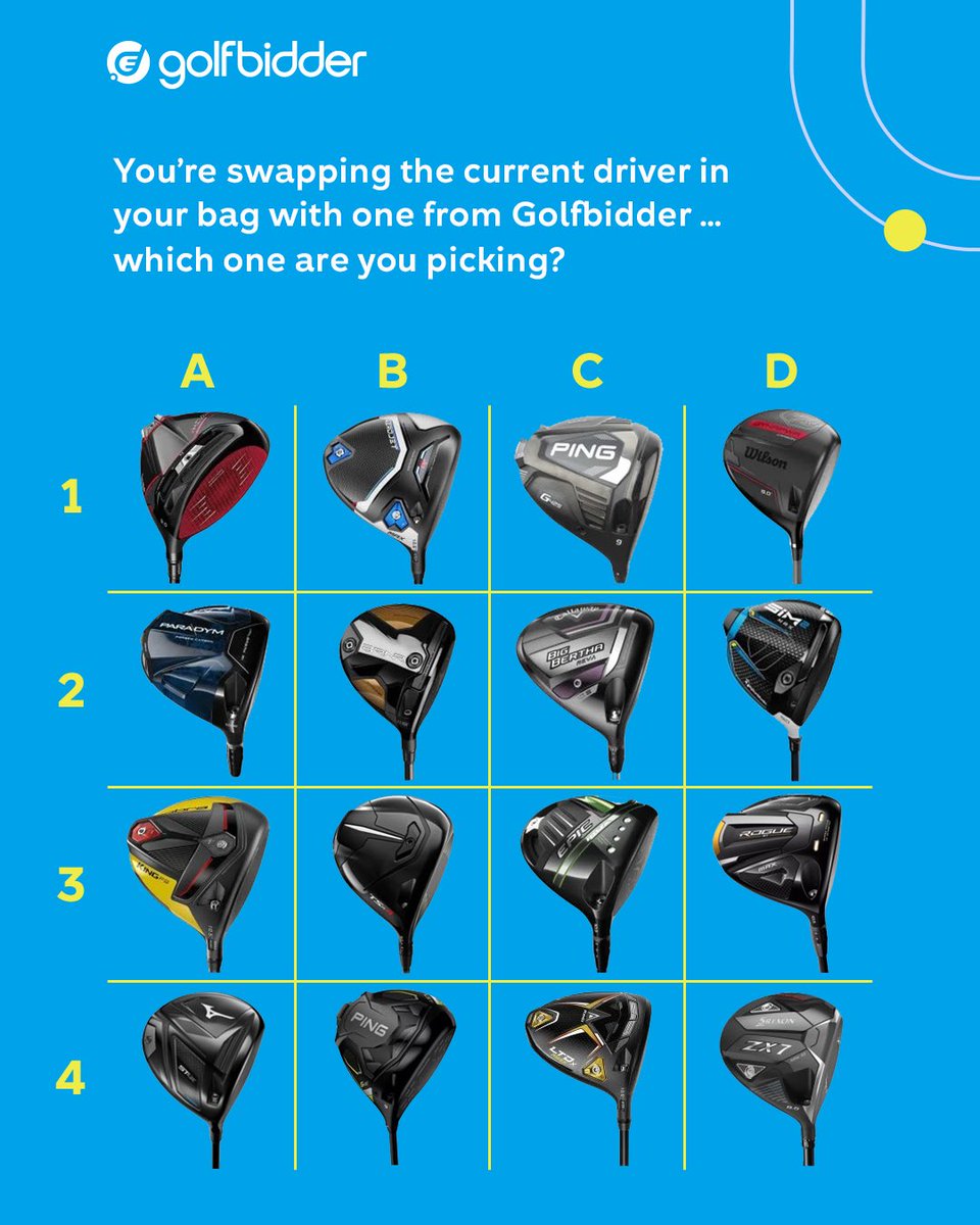 Shop drivers now - golfbidder.co.uk/golf-clubs/dri… ⛳️