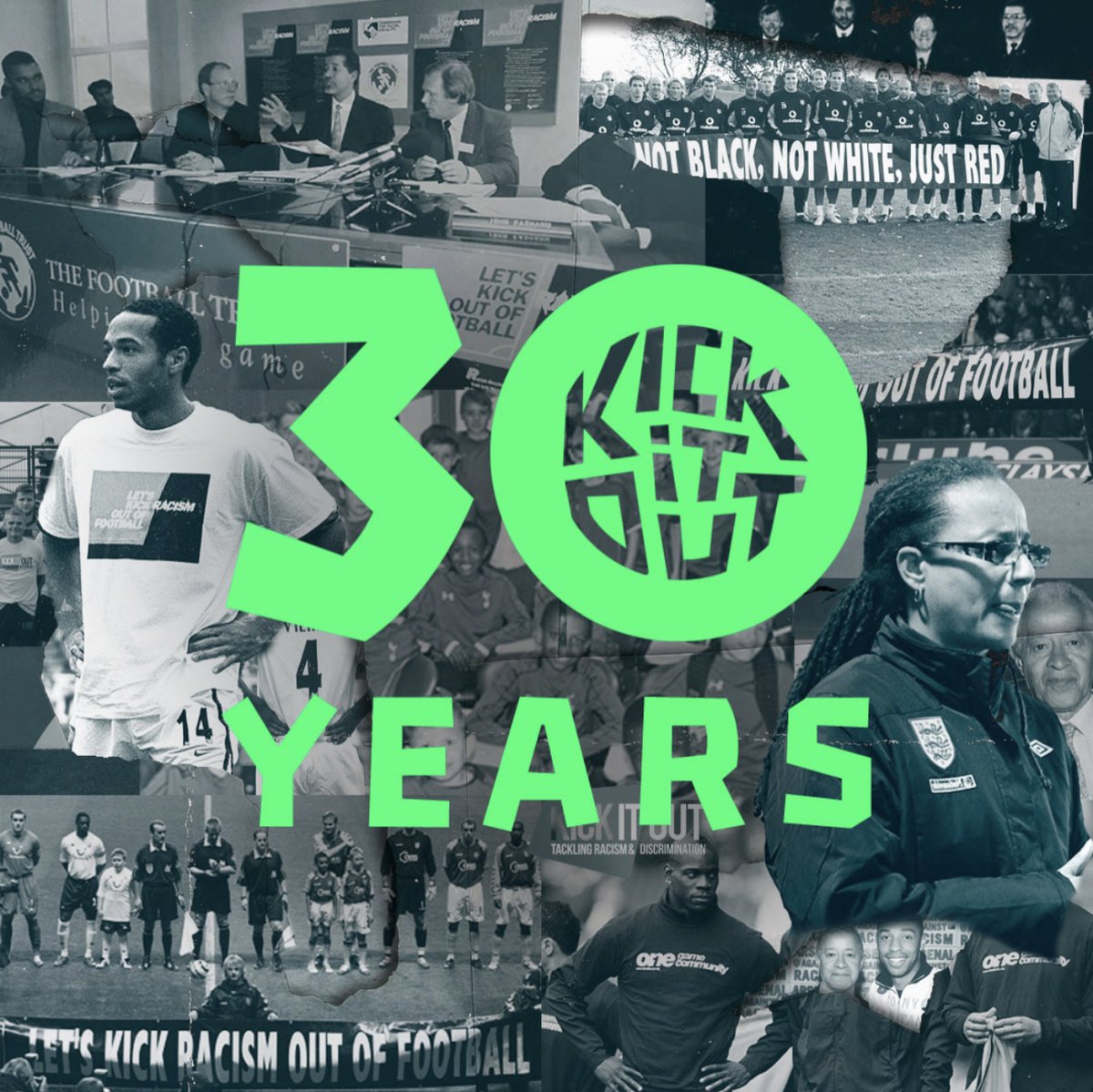 WatfordFC's tweet photo. Since 1993, Kick It Out has been tackling discrimination in football.
30 years on, we stand with them united in a vision for a game where abuse and inequality in sport no longer exists.
Together we can change it.
#KickItOut30 | @kickitout https://t.co/NthsQqi1qx