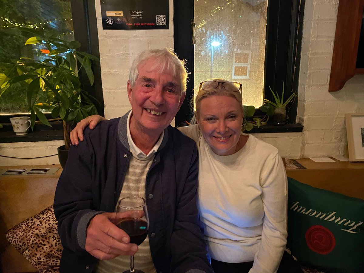 The real life inspiration for my play ‘Teacher of the Year.’ Mr Tickle, my maths teacher from back in the 80’s. An inspiration &amp; legend to many! 😍