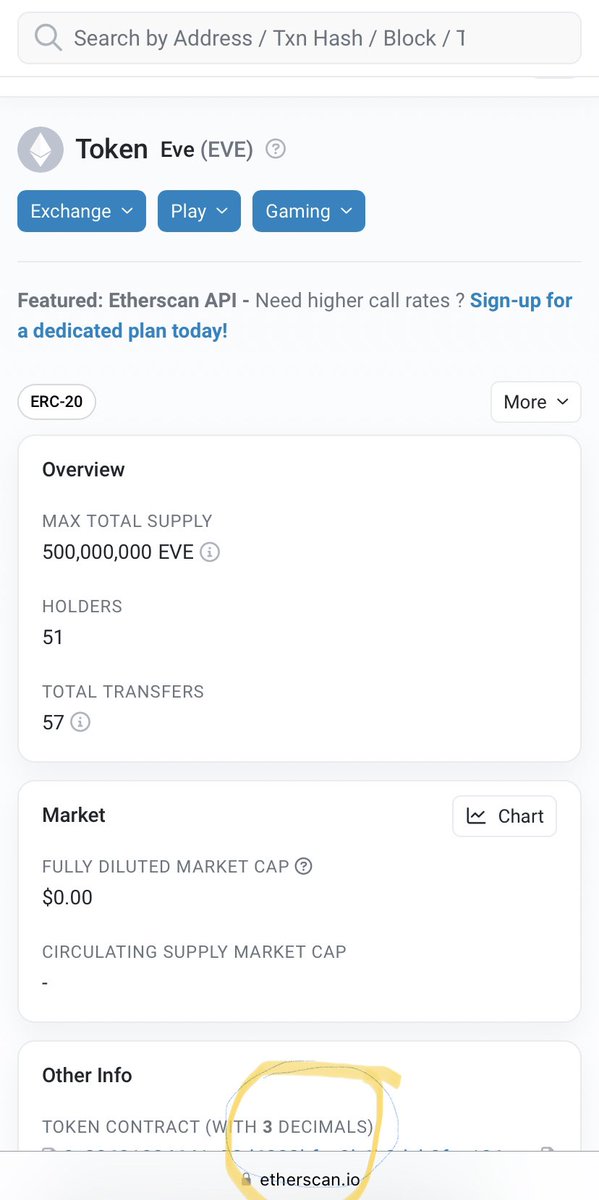 __EveNft's tweet photo. We had to deploy an entirely new contract for $Eve, changing its initial price from 0.000000001 to 0.001. https://t.co/wZpfYEJVJ4