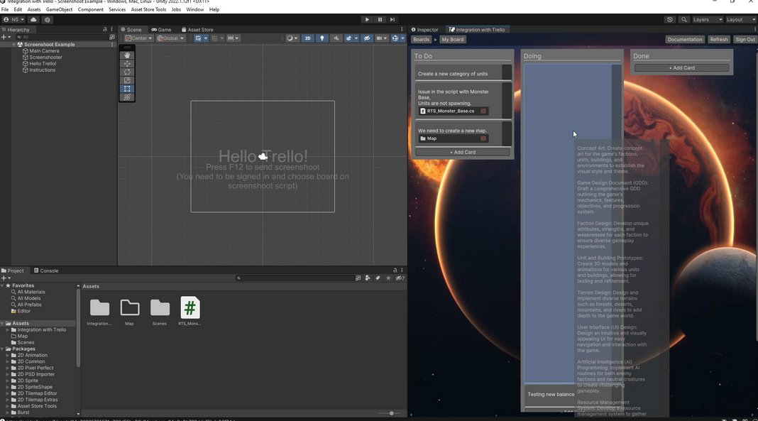 SourceByteGames's tweet photo. Hello,
We have just released our plugin for Unity that integrates @trello Cards with @unity! 
https://t.co/V1MXydaCDP

Now you can have everything in one place!

#Trello #TrelloWithUnity #TrelloWithinUnity #Gamedev #UnityAsset #UnityAssetsStore #Plugin #UnityPlugin #IndieGameDev https://t.co/3nqh4lO2K9
