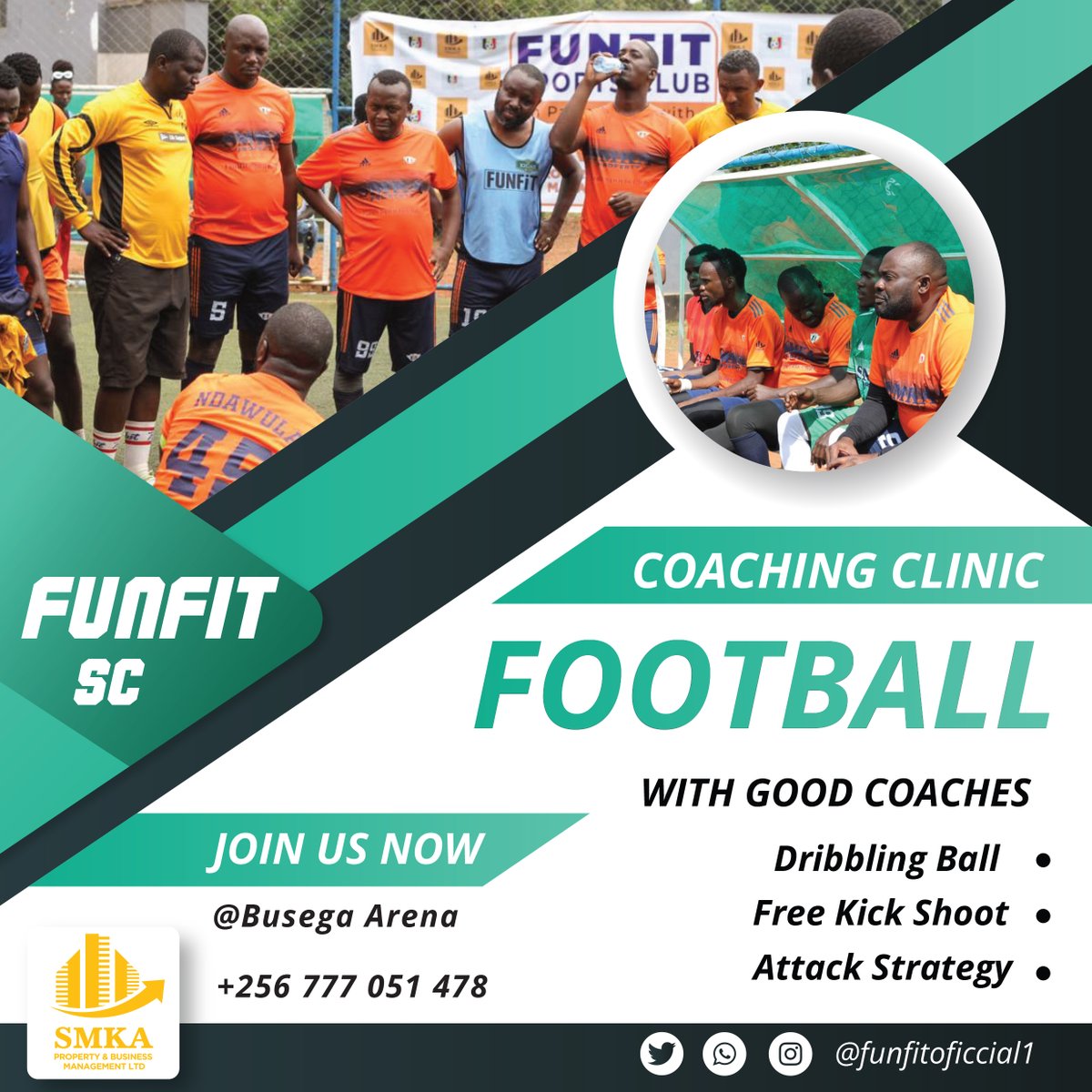 funfitofficial1's tweet photo. Don't miss our Training Session https://t.co/G60EeaZ1RK