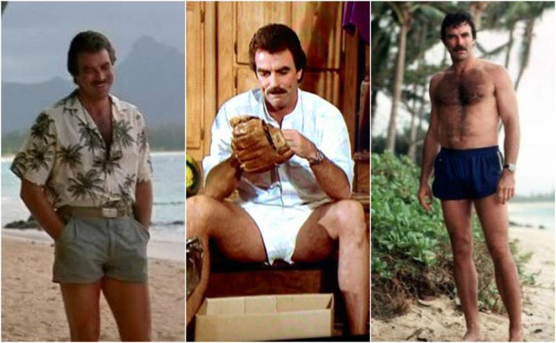 MartilloBiggunz's tweet photo. Tom Selleck is trending to remind everyone how men are supposed to wear shorts. https://t.co/8Cz9b6cQdp