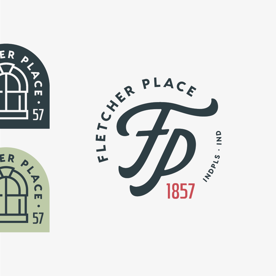 Hi friends and neighbors:

Meet the brand-new Fletcher Place brand identity.

A HUGE thank you to our friends AND fellow Fletcher Place residents at @matineecreative for creating our new look!!!

#fletcherplace #newlogo #indianapolis #neighborhoods #loveIndy