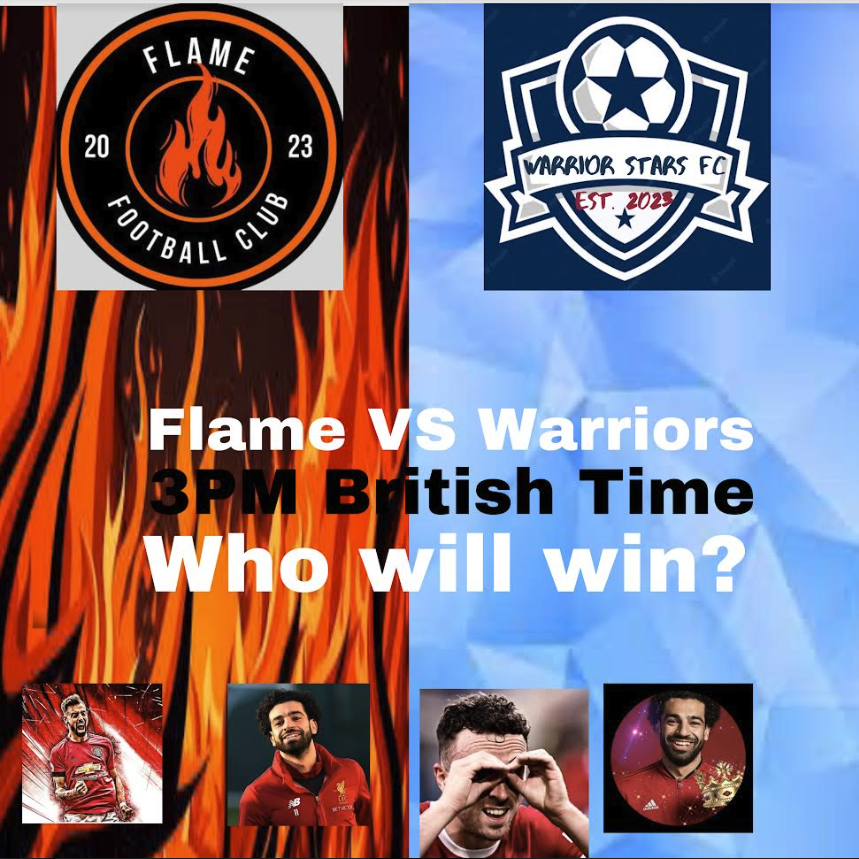 WarriorStarFCFT's tweet photo. We can confirm that we will have a Mid-season friendly match against @FlameFCFT Today at 3 PM British time.
🔥The Flames VS The Warriors💙
#COYW #GGWS https://t.co/tg70ANMlHx