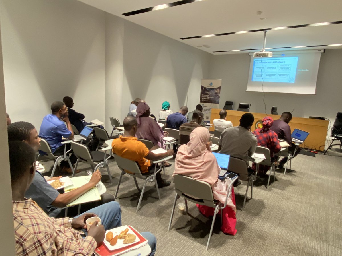 #HappeningNow 
L’atelier d’information et de planification des activités du Pôle Eau Dakar se tient à Diamniadio